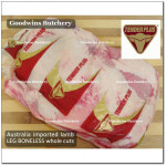 Lamb LEG BONELESS frozen Australia MIDFIELD half cut +/- 1.5kg (price/kg)